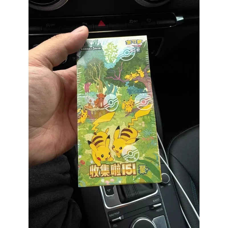 Pokémon-Sammelkartenspielkarte 151 JU-Edelsteinpackung (Chinesische Version)