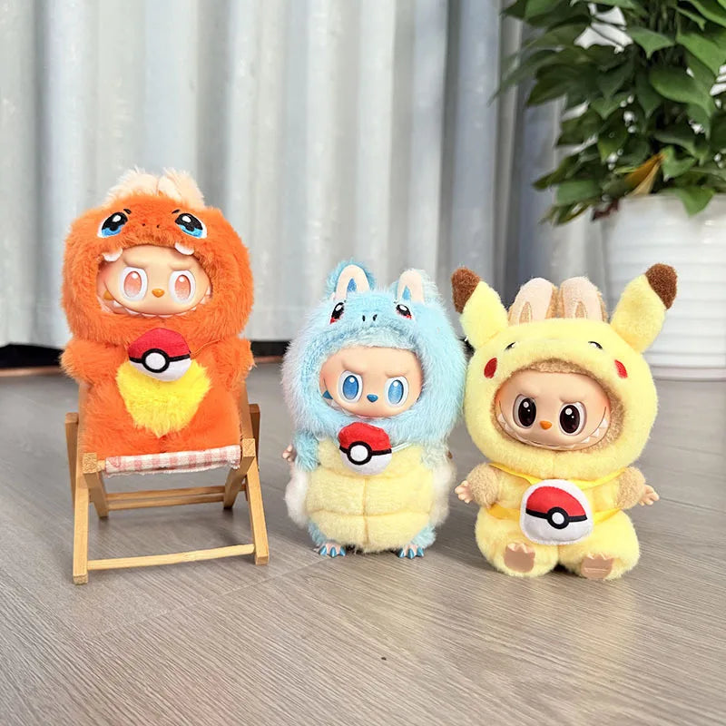 Labubu Kostümset, vier Stile, Pikachu-Maßstab 1 von 12