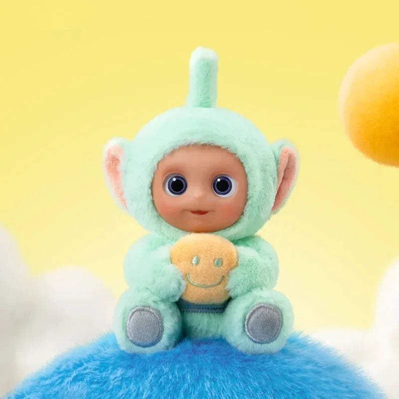 Pop Mart Teletubbies Say Hello Überraschungsbox mit Originalfiguren für den Schreibtisch