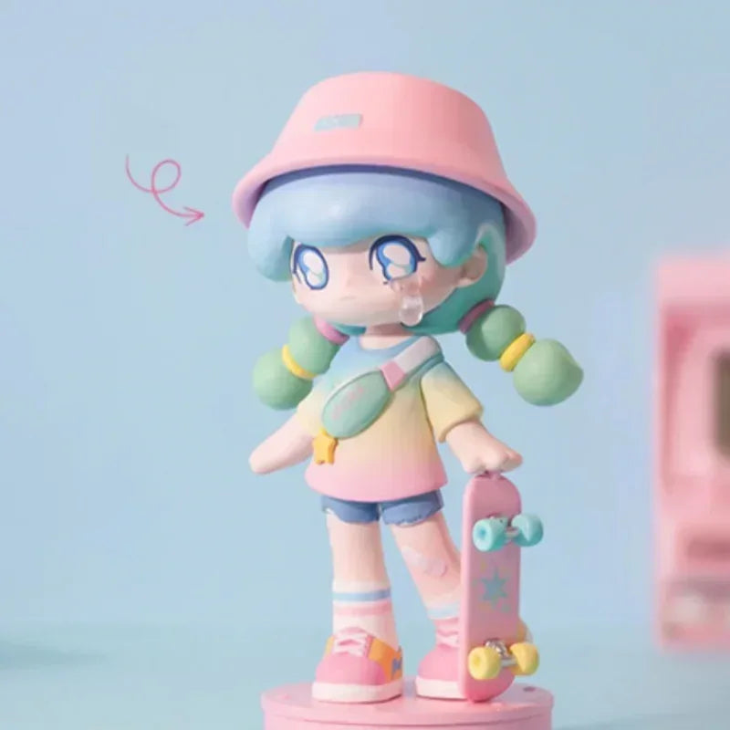 POP MART AZURA – série de garde-robe, boîte aveugle, boîte mystère, sac de devinettes, jouets poupée, figurine d'anime…