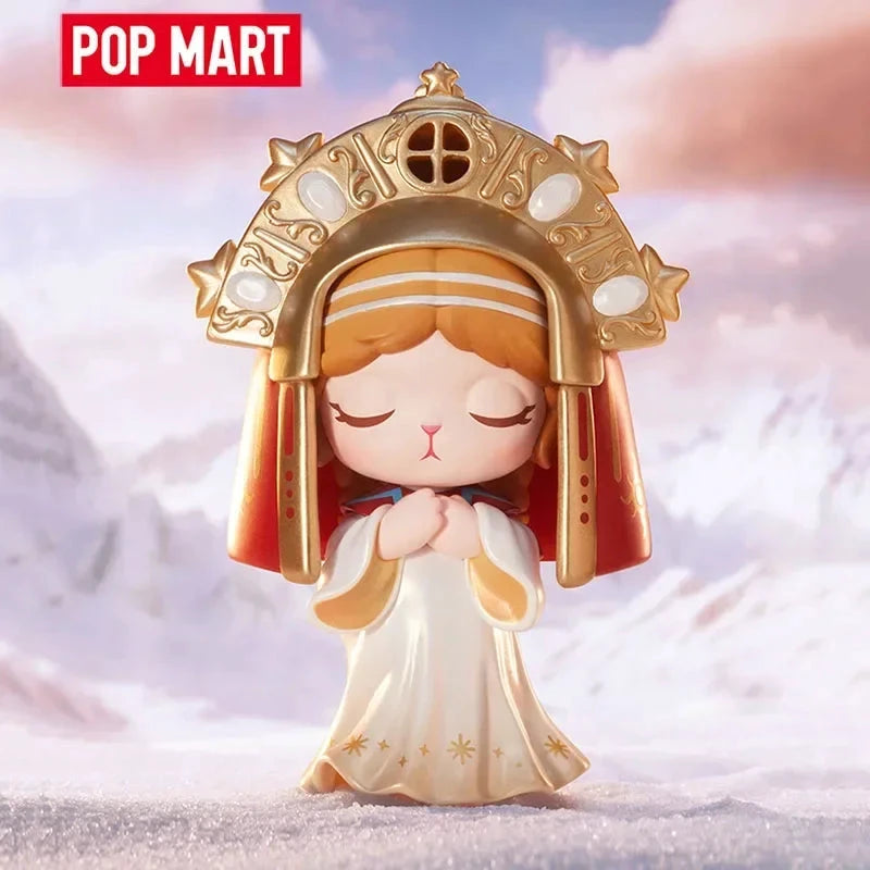 POP MART Mysteriöse Hasen-Tarot-Serie Blindbox Überraschungsbox Guess Bag Spielzeug Niedliche Puppe Anime Figur Schreibtischdekoration Kollektion