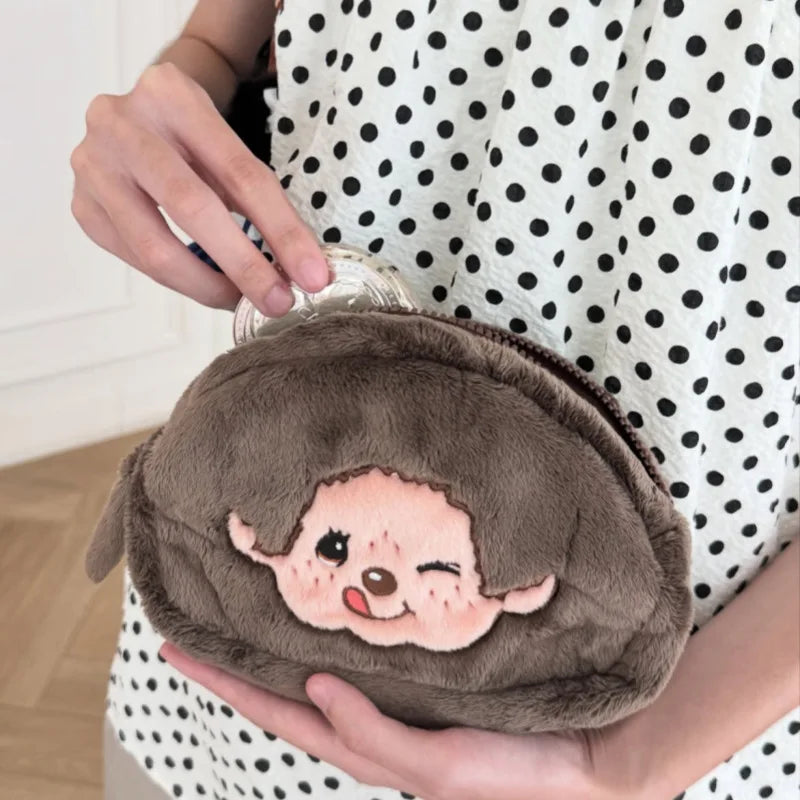 Monchhichi – Trousse de toilette brodée – Pochette 25 cm