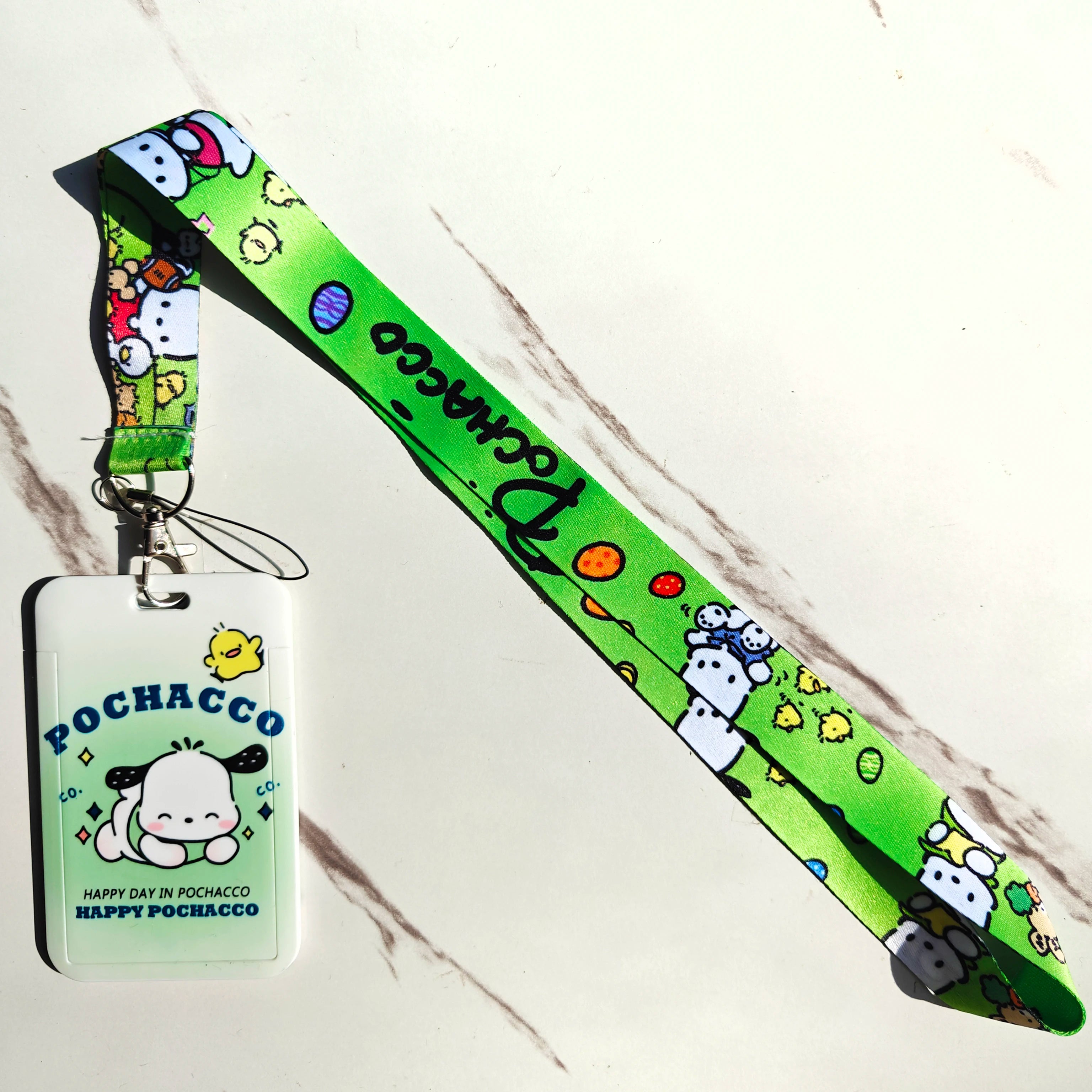 Anime Schlüsselband mit Ausweishalter – Multifunktionale Lanyard zum Umhängen