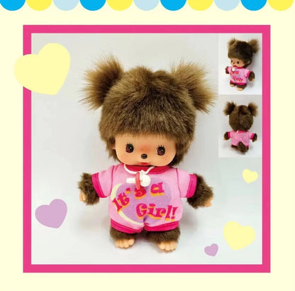 Bandai Monchhichi Baby Porte-Clés Peluche Édition Limitée Garçon Et Fille Collection by Bandai