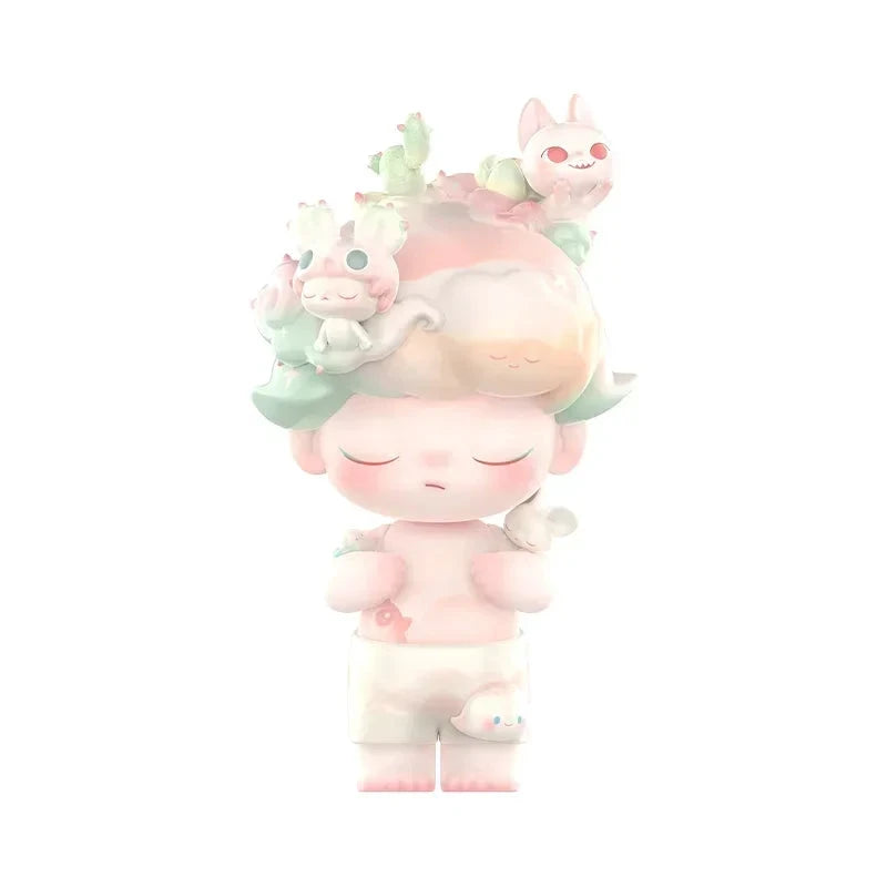 POP MART MEGA JUST DIMOO 400% Born by Dreams Serie Blindbox Guess Bag Schreibtischdekoration Niedliches Modell Geschenk Mädchenspielzeug Anime