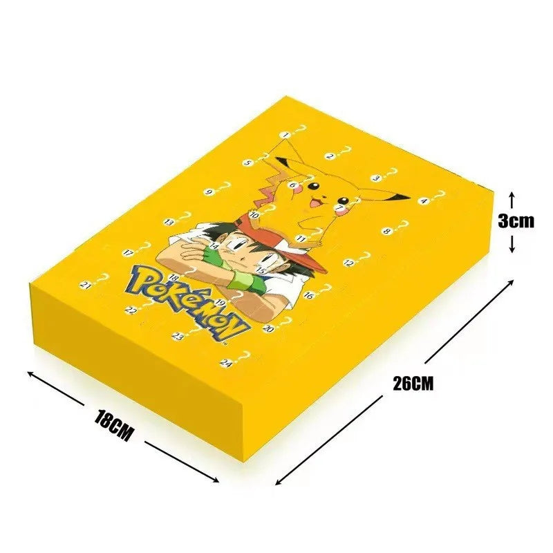 Bandai Calendrier Avent Pokémon 24 Pièces Figurines Pikachu Amis Édition Collector Limitée by Mon Labubu