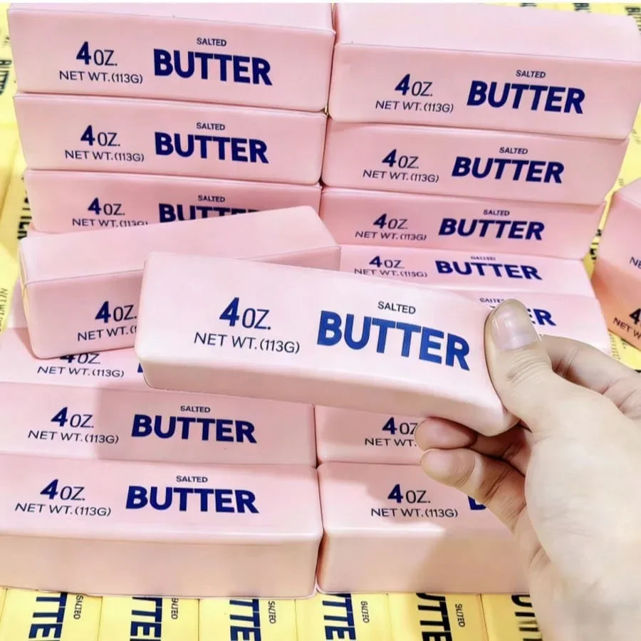 Fidget Toy Butterstick – Käse-Form Anti-Stress
