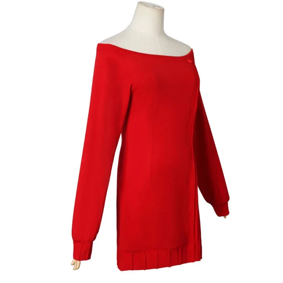 Cosplay-Kostüm Yor Forger – Spy x Family – Kleid und Perücke