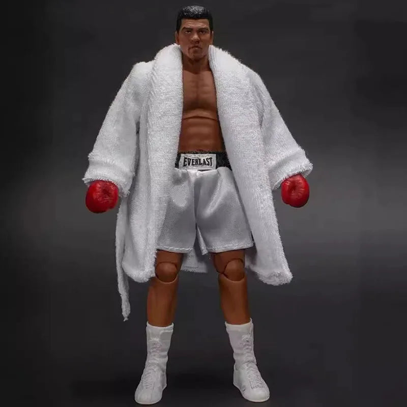Boxer Champion Ali figurine ornements de bureau poupée 18 cm PVC Cassius Marcellus Clay Jr figurines Collection modèle mobile jouets
