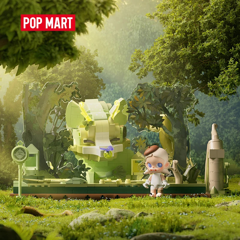 POP MART Zsiga Walking Into The Forest Series Block Figures POPMART Block Limited à 2 pièces par commande