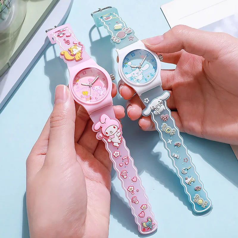 Kawaii Uhr Hello Kitty Kuromi – 3D Cartoon Design