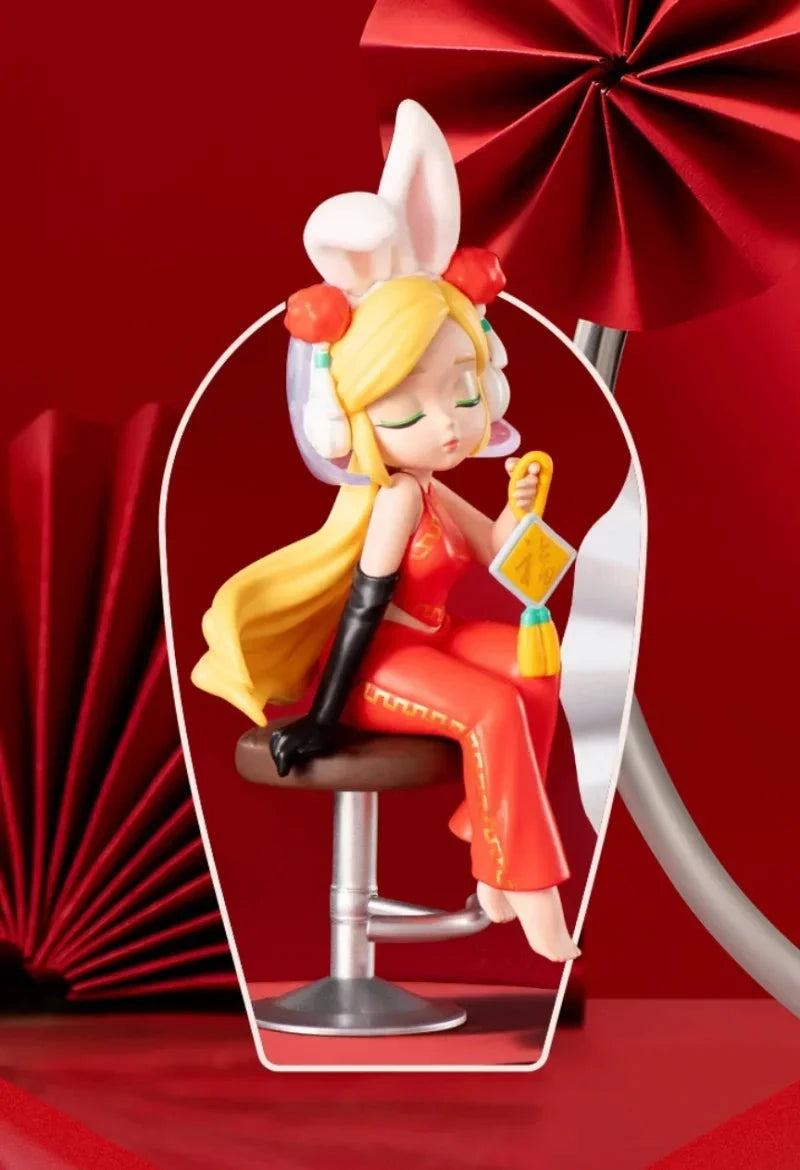 POP MART Drei, Zwei, Eins! Frohes Chinesisches Neujahr – Blindbox-PVC-Figur