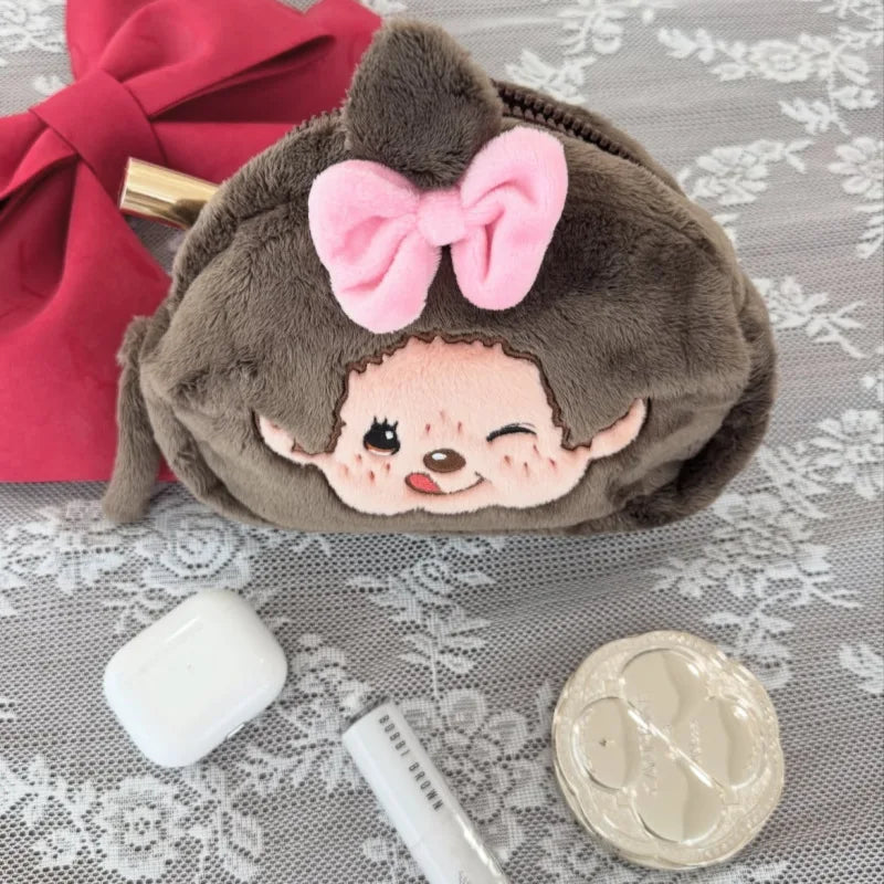 Monchhichi – Trousse de toilette brodée – Pochette 25 cm