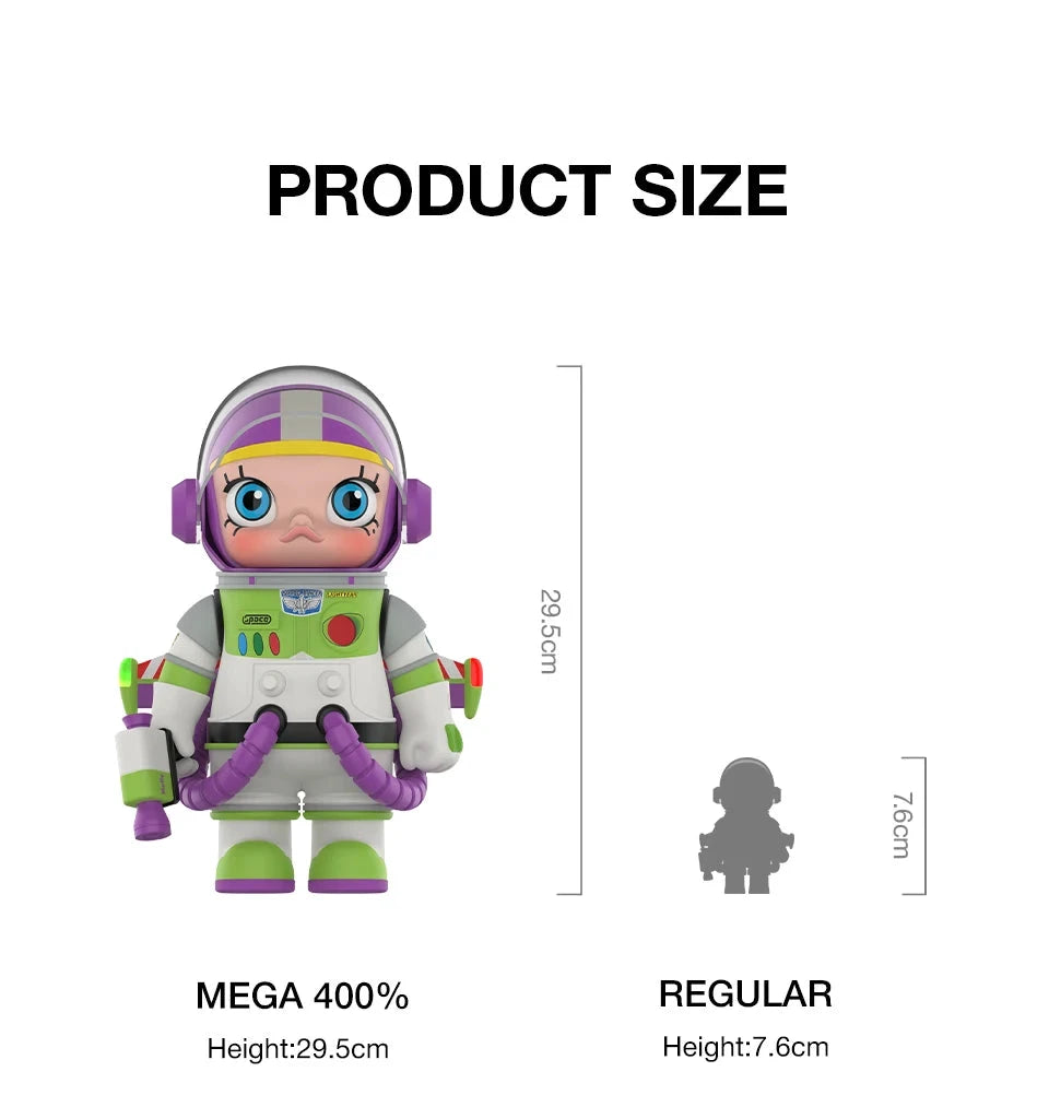 POP MART MEGA SPACE MOLLY 400% Buzz Lightyear