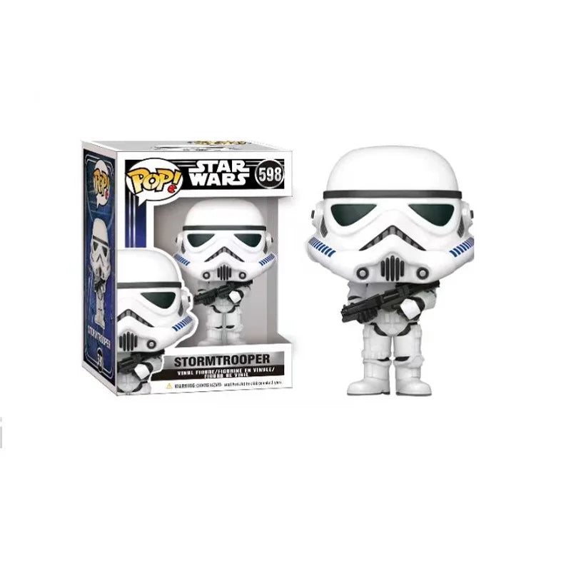 BANDAI Star Wars Star Wars nouveau classique dark vador Stormtrooper logistique Action peinture jouet décorations décorer les enfants