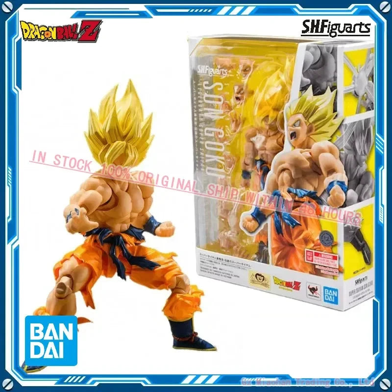 Bandai Figurine Articulée Son Goku Super Saiyan SHFiguarts Édition Collector Limitée by Bandai