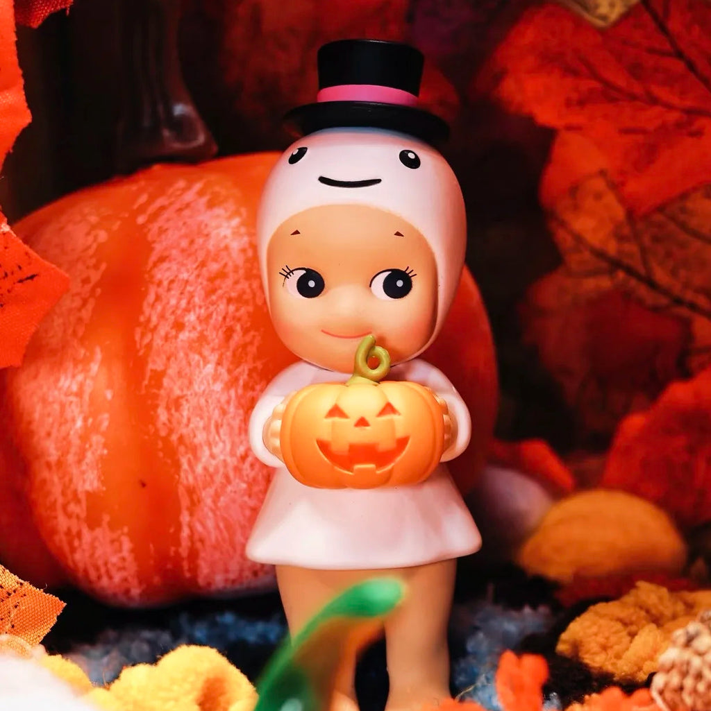 Figurine Sonny Angel Mini, série Pumpkin Patch, boîte mystère, Halloween 2025, lapin aux oreilles tombantes,…