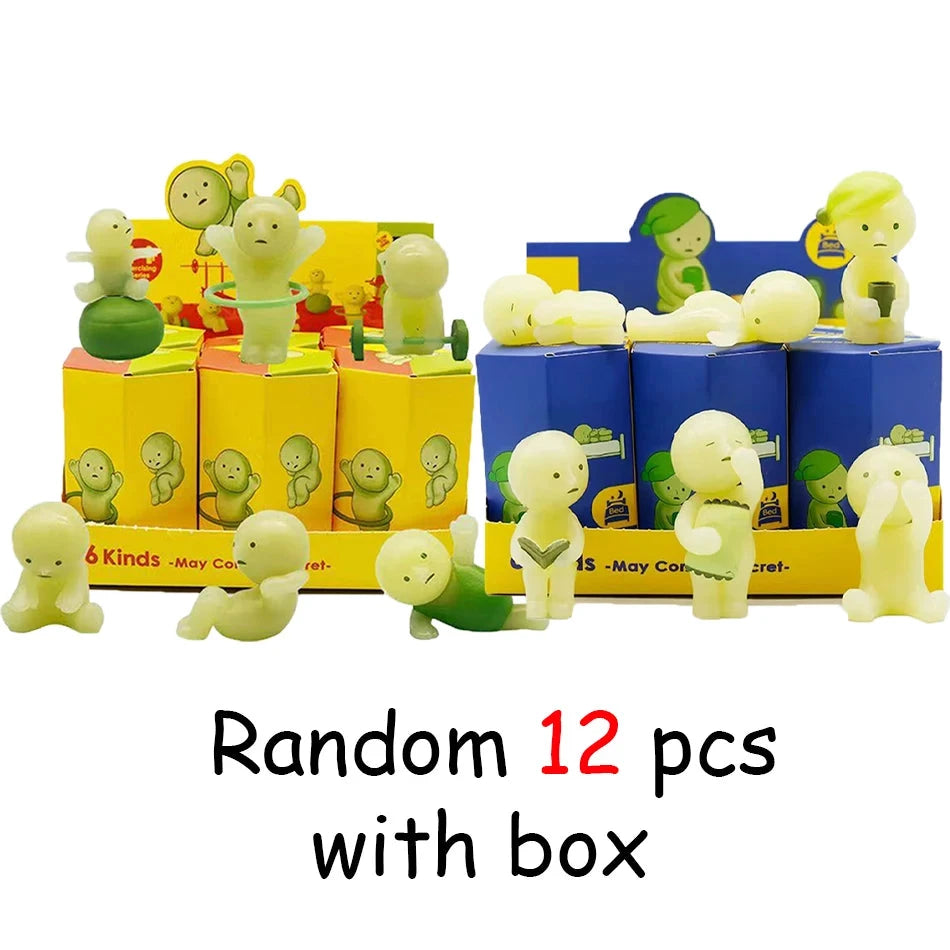 Smiski Figurine De Collection Lumineuse Blind Box Edition Limitee Pour Fans De Figurines Japonaises by Mon Labubu