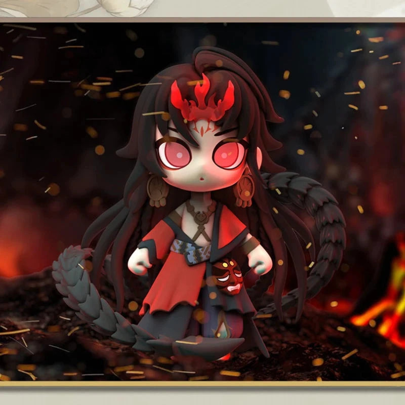 Onmyoji Serie 5 Figur – Überraschungsfigur aus Blindbox, 8 cm