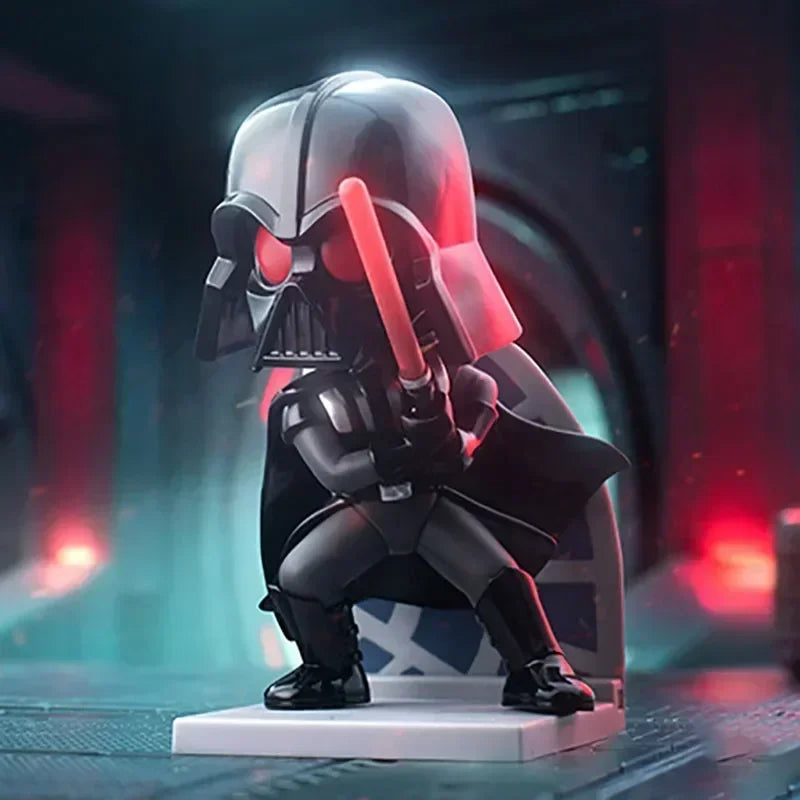 POP MART Star Wars série boîte aveugle devinez sac boîte mystère jouets poupée mignon Anime Figure ornements cadeau