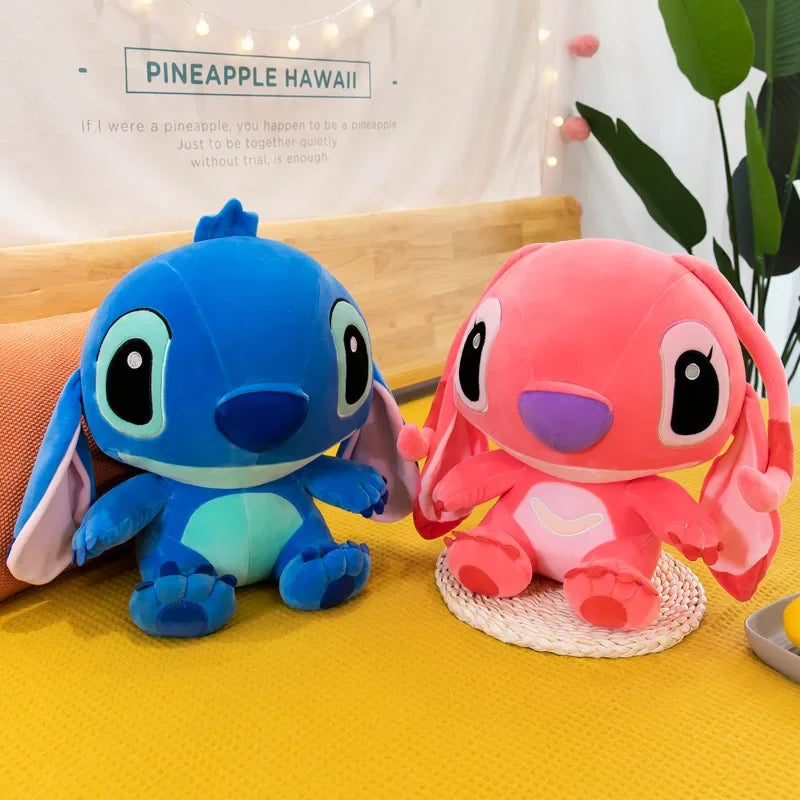 MINISO Peluche Géante Lilo & Stitch – Modèles Couple 60 cm
