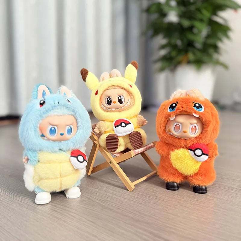 Labubu Kostümset, vier Stile, Pikachu-Maßstab 1 von 12