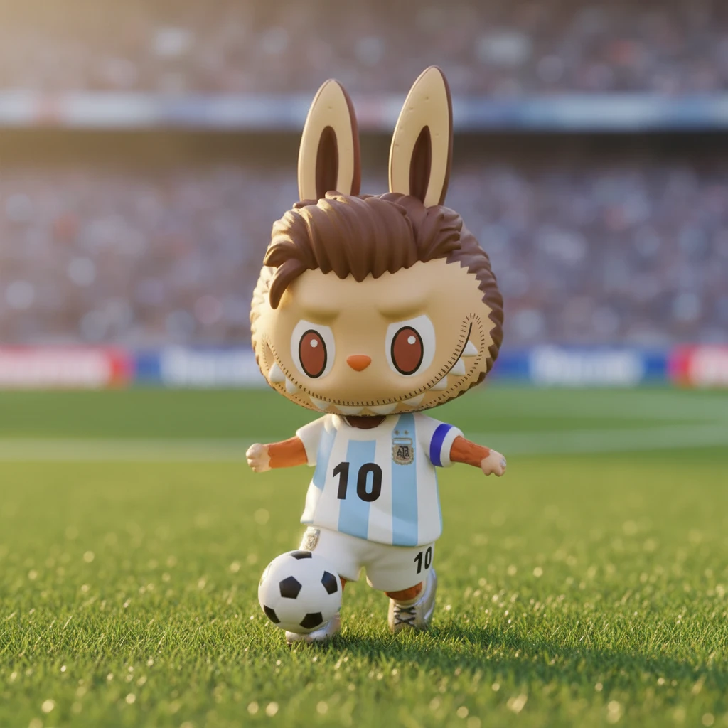 POP MART Labubu x Argentinischer Fußballverband – Überraschungsbox