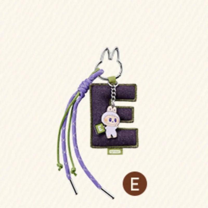 POPMART les monstres broche pour amour série lettre pendentif boîte aveugle devinez sac boîte mystère jouets poupée Anime Figure ornements cadeau