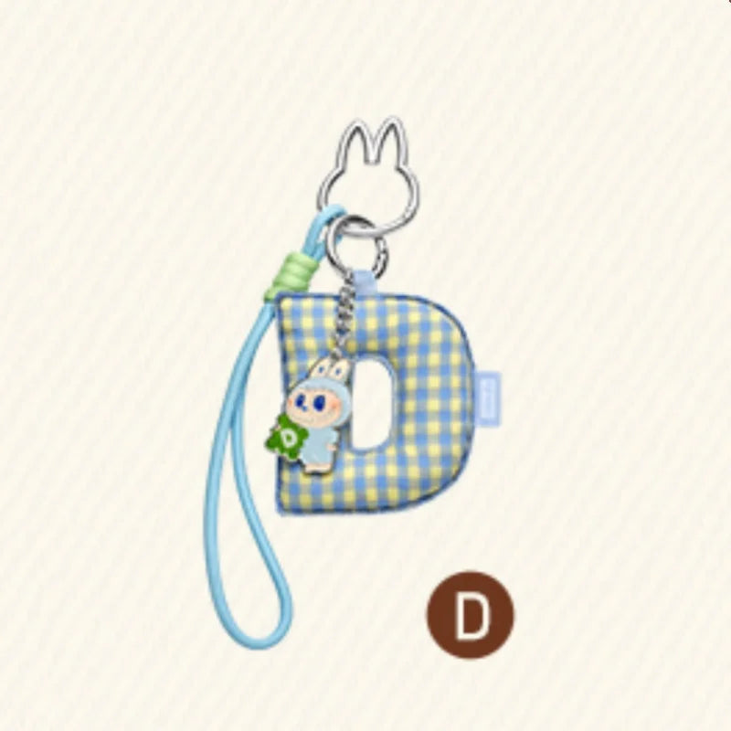 POPMART les monstres broche pour amour série lettre pendentif boîte aveugle devinez sac boîte mystère jouets poupée Anime Figure ornements cadeau