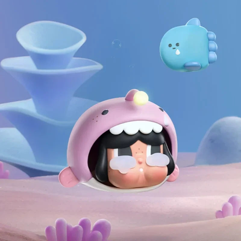 POP MART CRYBABY CRY ME AN OCEAN Series Blind Box Toys Mystery Box Guess Bag Cute Doll Anime Action Figure Birthday Gift