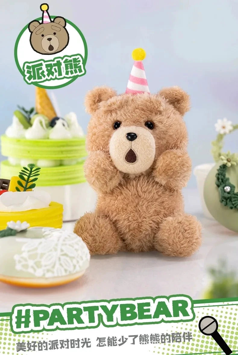 MINISO Peluche Ted2 Édition Boîte Mystère Velours Édition Limitée Pour Collectionneurs by Mon Labubu