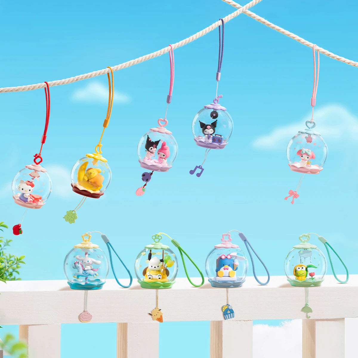 【EU AU】POP MART Hello Kitty et ses amis, série Sweet Dream Bubble House, ensembles de scènes, 1 pièce/8 pièces,…