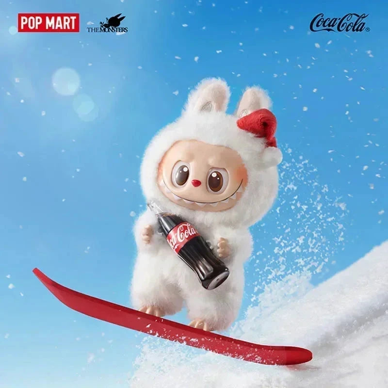 POP MART - Labubu Coca Cola Plush Keychain Blind Box (your choice or random)