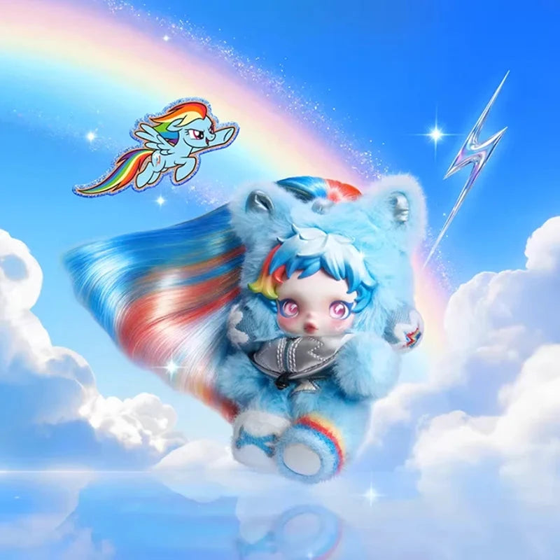 POP MART – Skullpanda x My Little Pony Série Blind Box