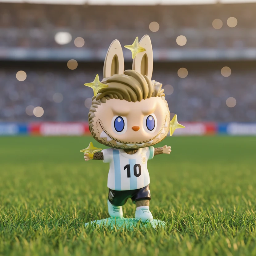 POP MART Labubu x Argentinischer Fußballverband – Überraschungsbox