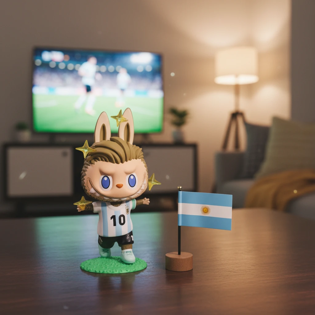POP MART Labubu x Argentinischer Fußballverband – Überraschungsbox