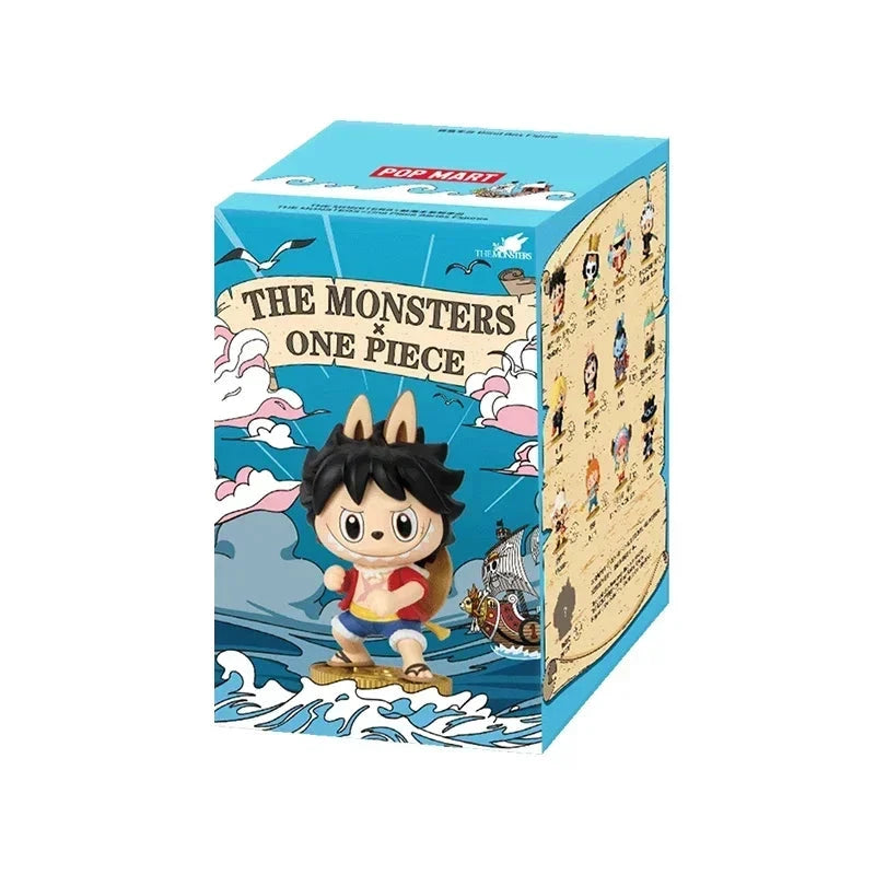 POP MART THE MONSTERS X One Piece Series Blind Box Toys Kawaii Anime Figure Surprise Mystery Box Dolls Girls Gift