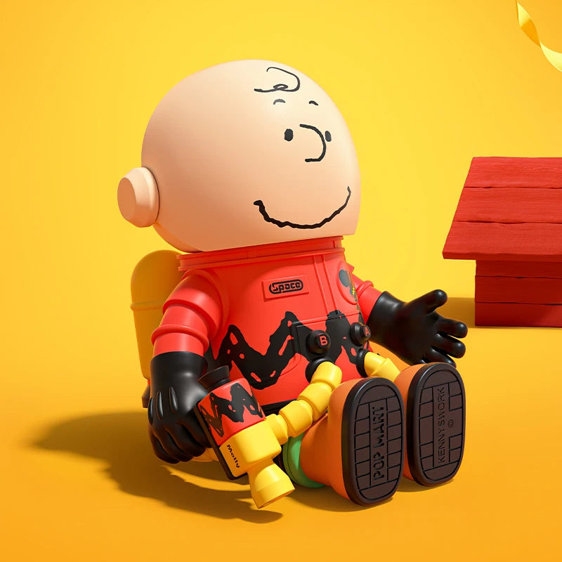 Pop Mart – Mega Space Molly 100% Charlie Brown & Snoopy – Figur