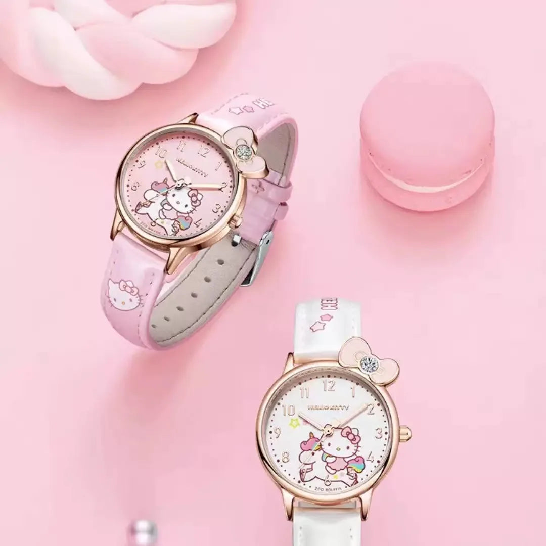 Kawaii Quarzuhr – Hello Kitty, Kuromi & Cinnamoroll