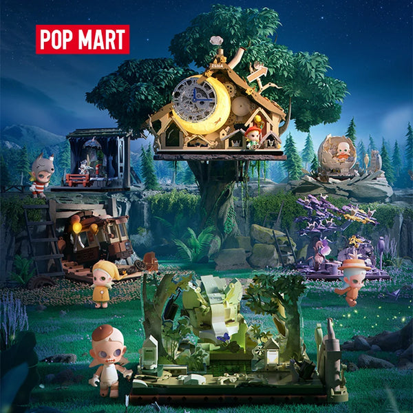 POP MART Zsiga Walking Into The Forest Series Block Figures POPMART Block Limited à 2 pièces par commande