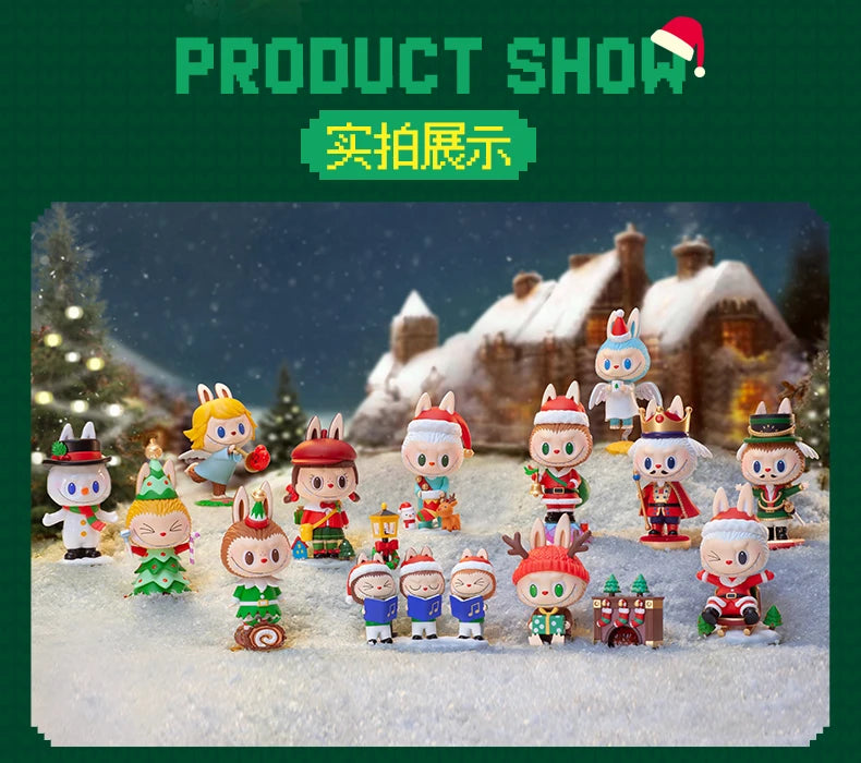 Pop Mart Labubu Lets Christmas Figurine Blind Box Édition Limitée Collection Noël by Mon Labubu