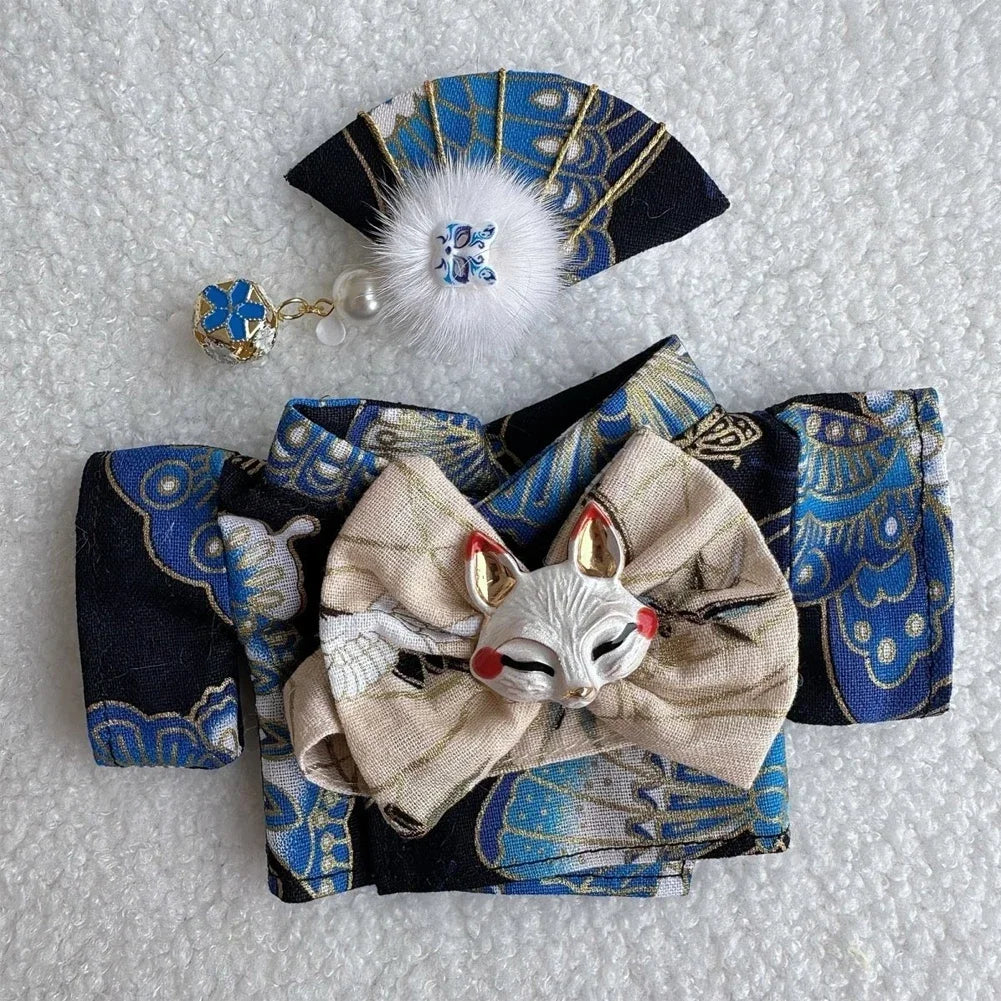 Costume Kimono Japonais pour Labubu  15-17 cm