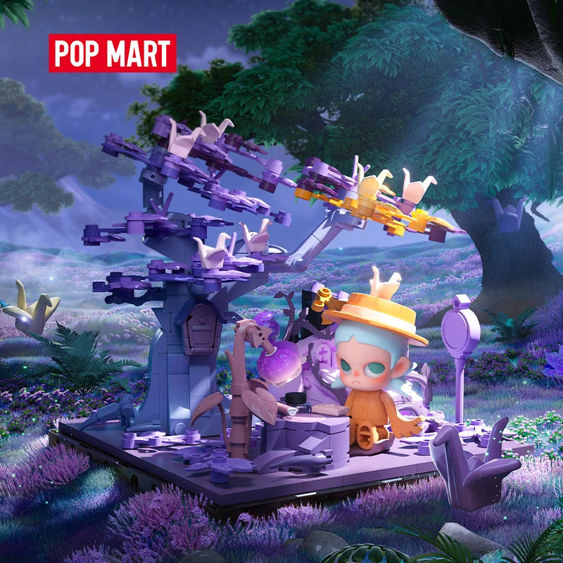 POP MART Zsiga Walking Into The Forest Series Block Figures POPMART Block Limited à 2 pièces par commande