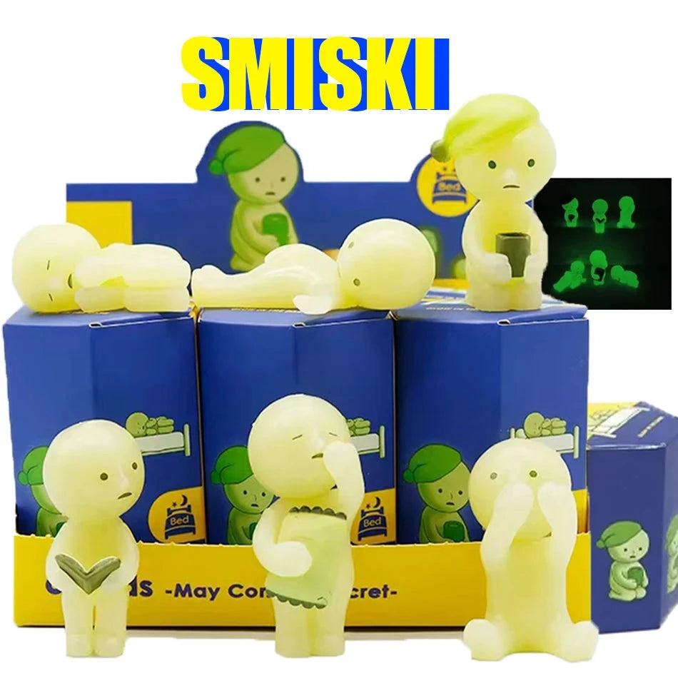 Smiski Figurine De Collection Lumineuse Blind Box Edition Limitee Pour Fans De Figurines Japonaises by Mon Labubu