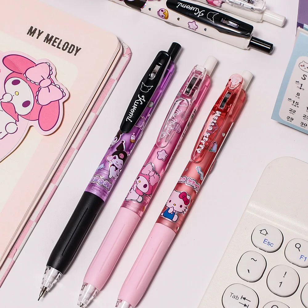 Druckbleistift Kuromi Melody – Kawaii Schreibwaren-Set