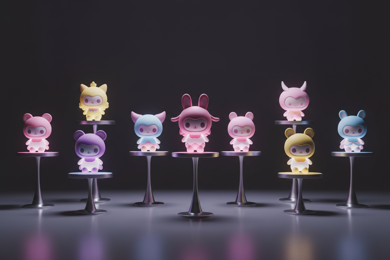 Sammelfiguren: Die Kunst der Kawaii-Miniatur