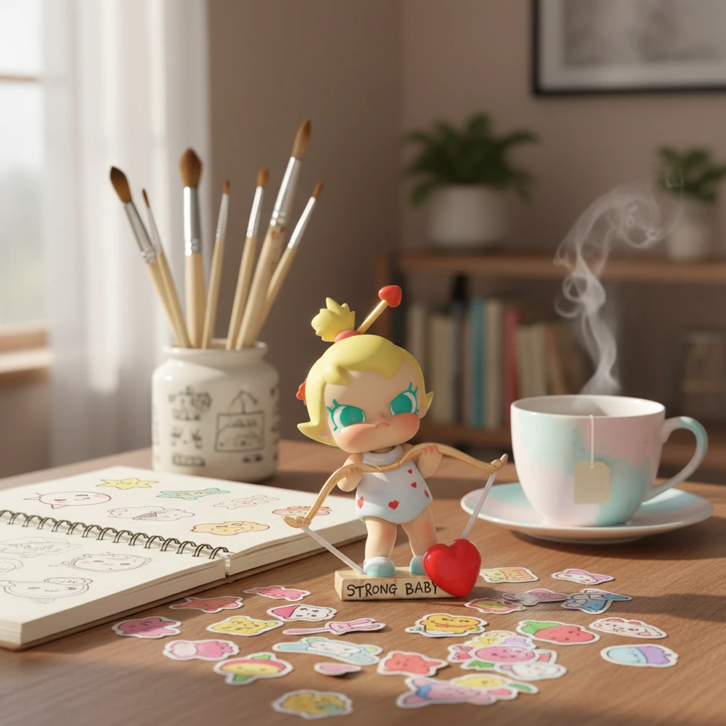 POP MART Baby Molly Little God of Love Figure