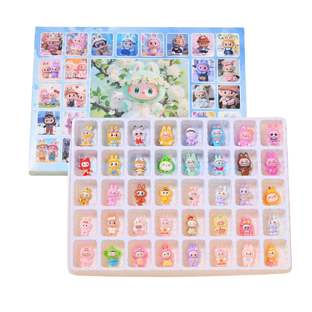 Labubu Calendrier Avent 2025 Édition Collector Figurines Kawaii 24 Surprises Limitées by Mon Labubu