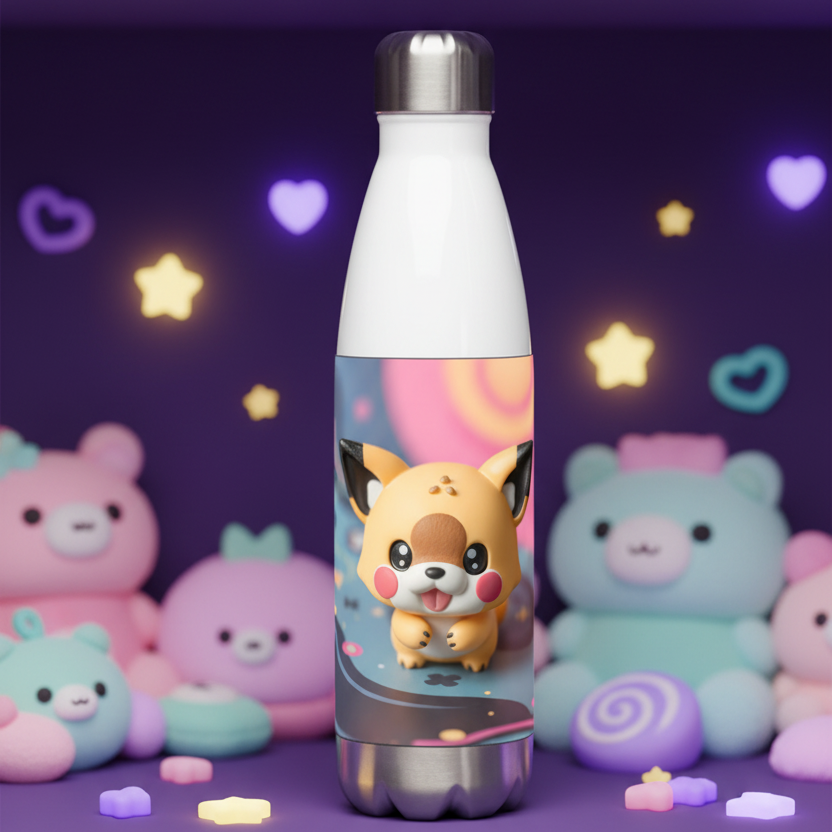 Edelstahl-Wasserflasche - MBK CB Kawaii