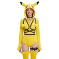 Mon Bubu Kawaii – Yellow Mouse Cosplay – Kawaii Plüsch-Jumpsuit